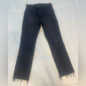 Gap vintage slim high rise black  jeans